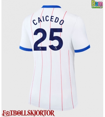 Chelsea Moises Caicedo #25 Tredjetröja Dam 2026-27 Kortärmad